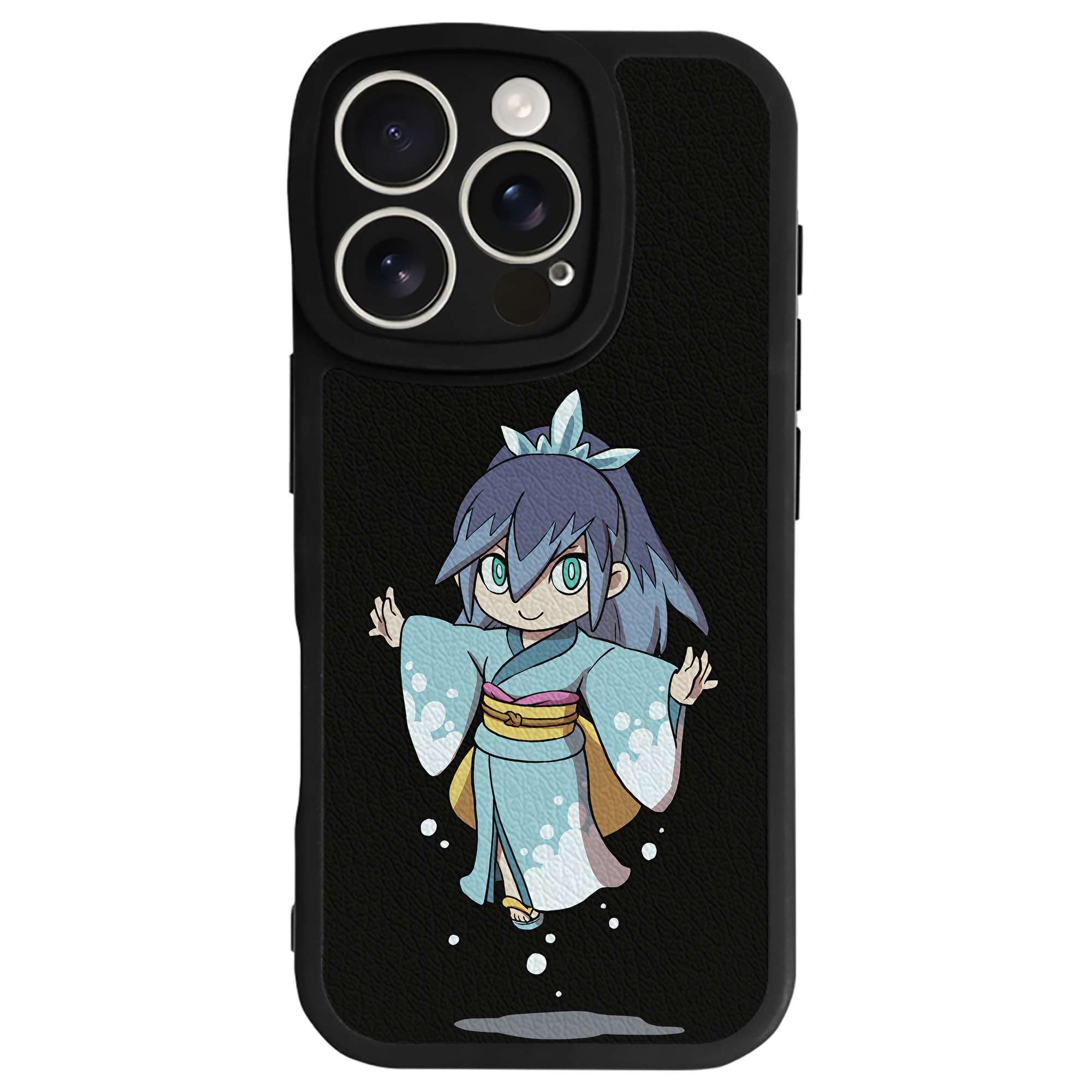 （画像用） 妖怪ウォッチ Yo-kai Watch 【iPhone 16シリーズ対応】シリコンスマホケース（レザー調） 材質：シリコン